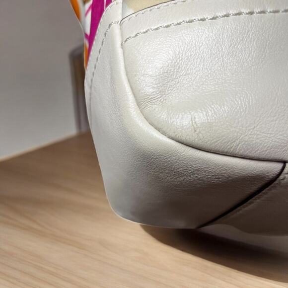 Coach F23299 Park Hand Drawn Scarf Print North/South Tote & Matching Wristlet - Picture 12 of 14